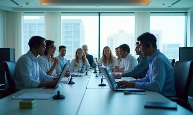 فريق خدمة العملاء المستعد للمساعدة